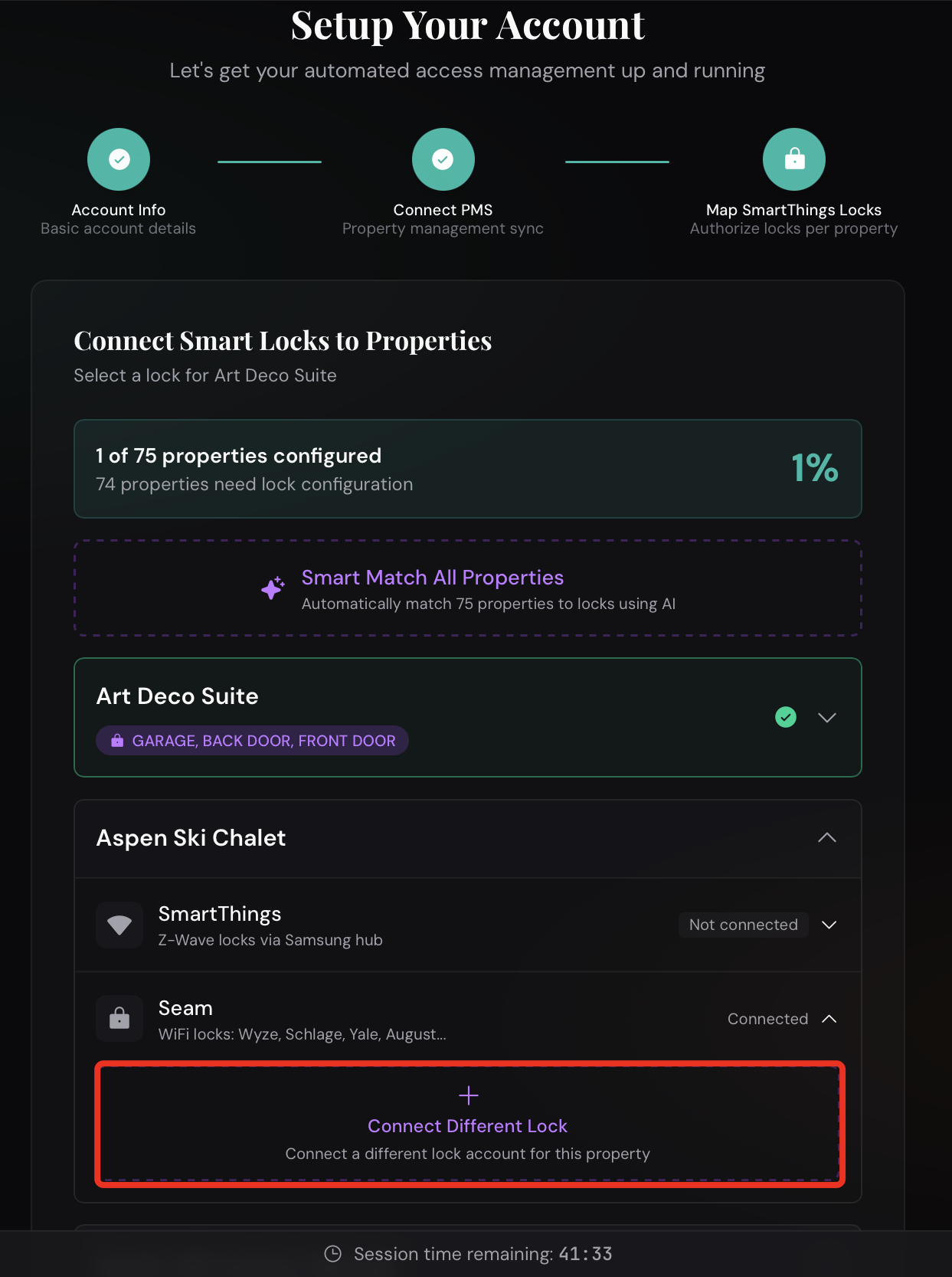 Step 18: Connect a Different Lock Provider