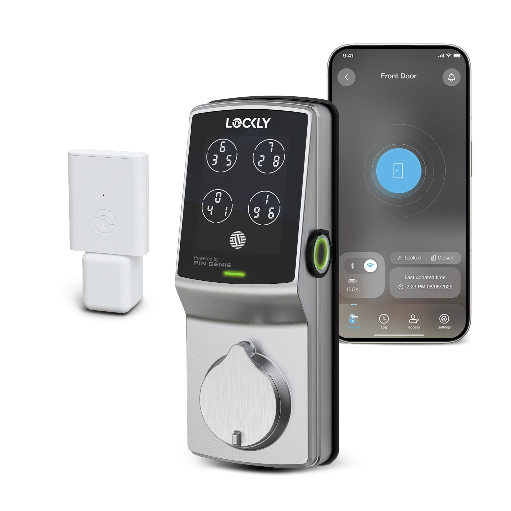 Lockly Secure Pro Deadbolt with Wi-Fi Hub